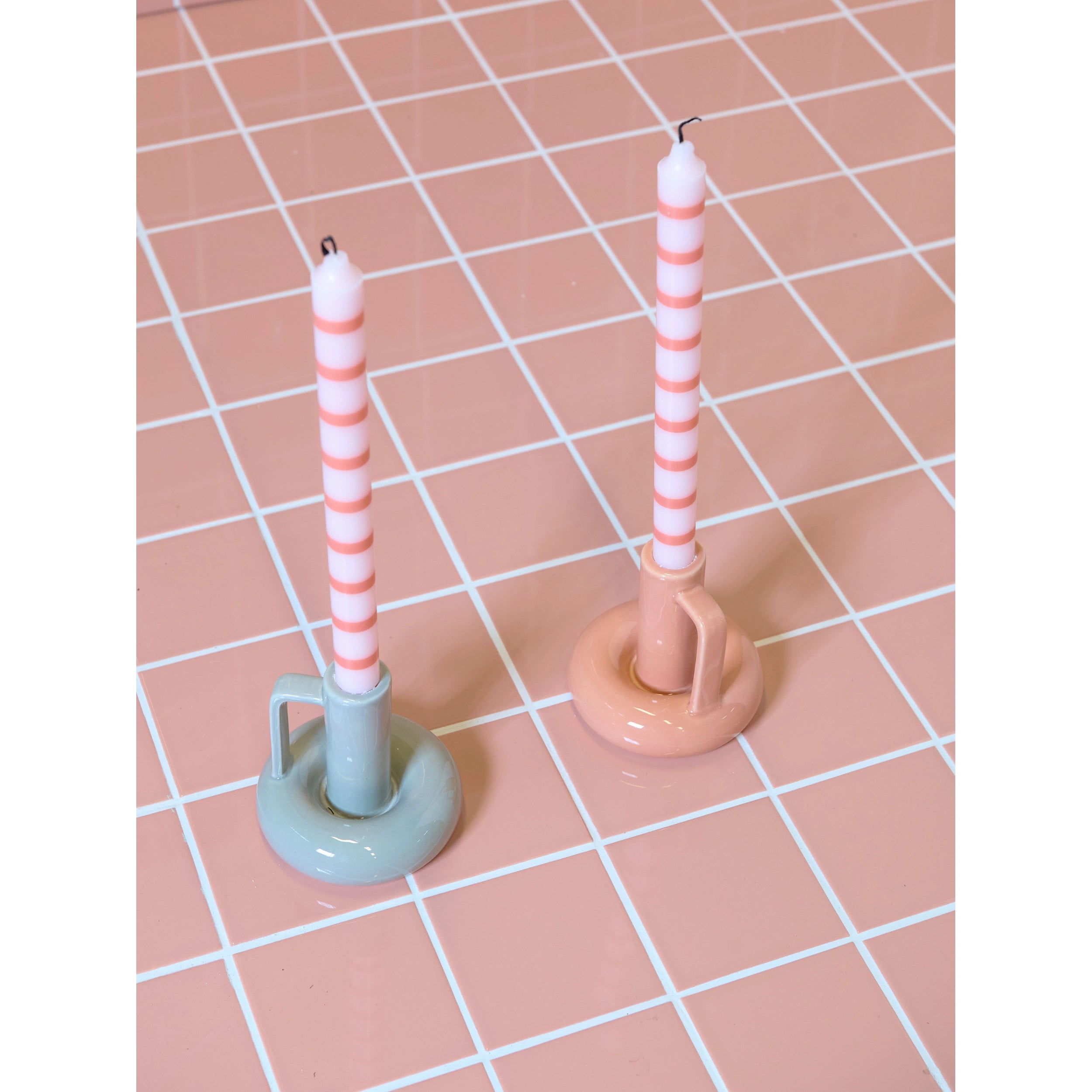 Κηροπήγιο Amara - Δολομίτης Γκρι Ø2,2 x 11 x 10 cm HintsDeco 