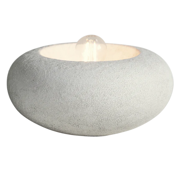 Urban Nature Culture Amsterdam Home Decorations Table Lamp Izumi Ceramic White Ø31,5x31,5x14 CM Urban Nature Culture Amsterdam