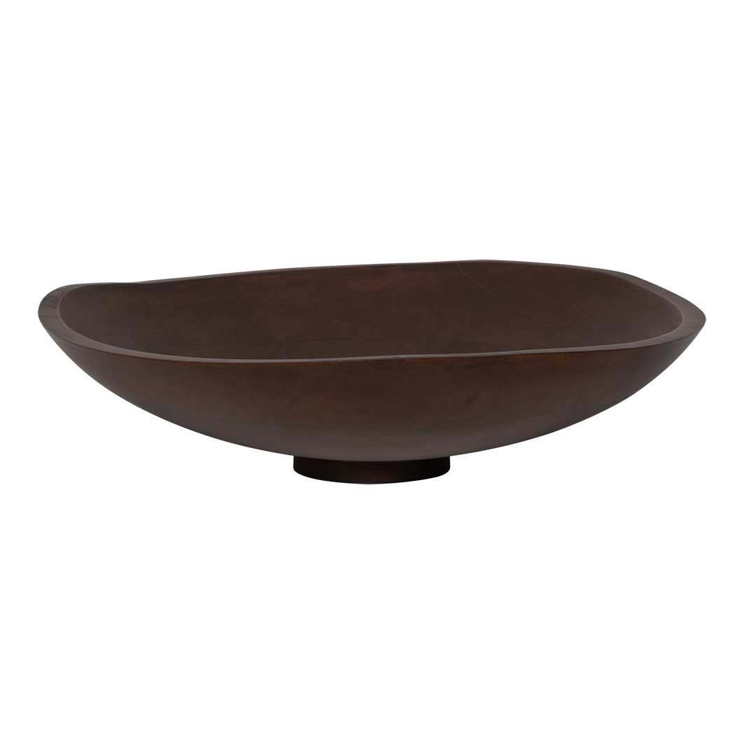 Urban Nature Culture Amsterdam Πιατέλα Διακοσμητική Πιατέλα Abre Ξύλο Mango Καφέ Ø 37x9 CM Urban Nature Culture