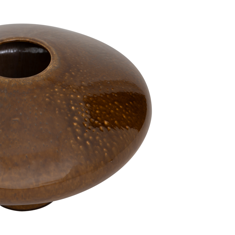 Βάζο Nala - Κεραμικό Καφέ Ø37,5 x H24,5 cm Urban Nature Culture Amsterdam 