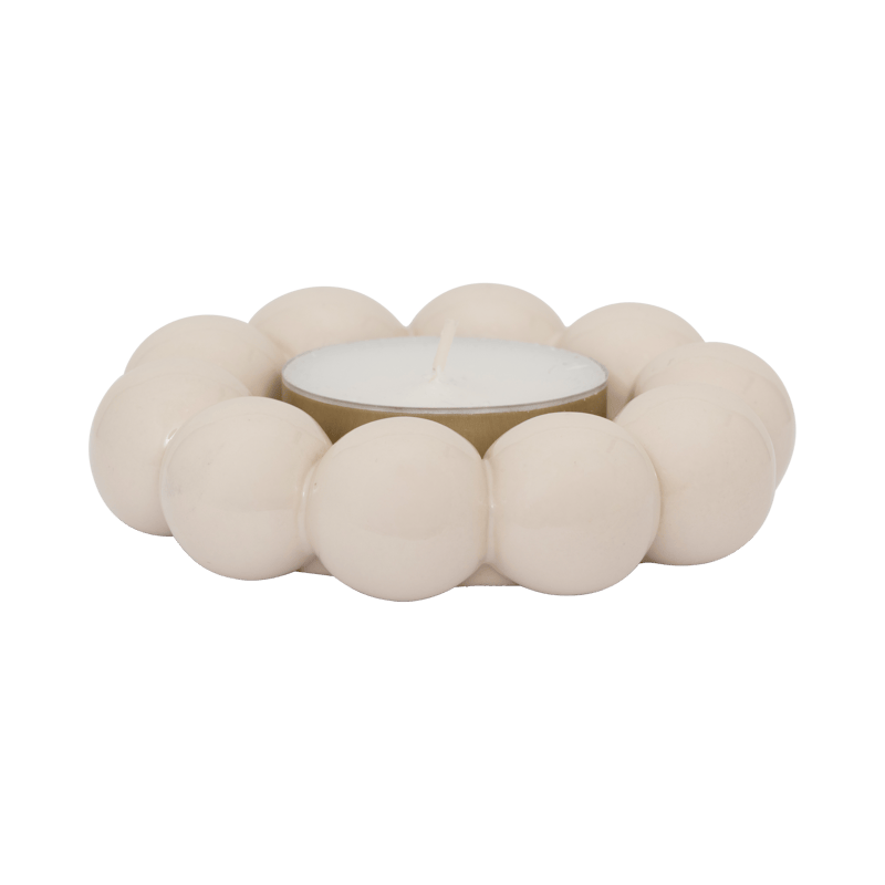 Κηροπήγιο Talon - Κεραμικό Off White Ø12 x H3 cm Urban Nature Culture Amsterdam 