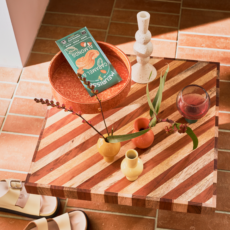 Mini Βάζα Lilian, Set Of 3 Ø 5.5 x 10 cm Κεραμικά Πορτοκαλί/ Κίτρινο/ Κεχριμπάρι Urban Nature Culture Amsterdam