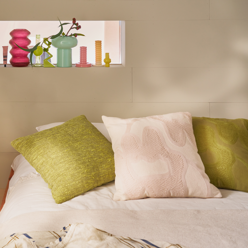 Μαξιλάρι Tham - Βαμβακερό Πράσινο 50 x 50 cm Urban Nature Culture Amsterdam 