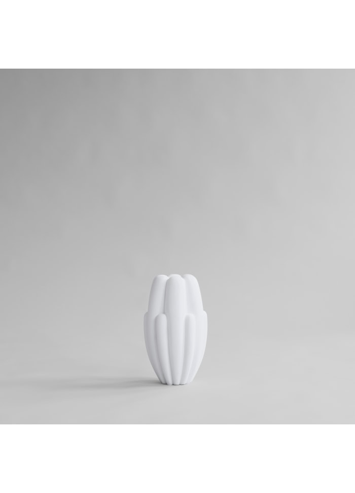 101 COPENHAGEN Βάζο Βάζο Bloom Slim Mini Κεραμικό Λευκό 19.5x19x34cm 101 COPENHAGEN