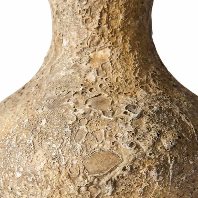 Βάζο Eris Μ Rustic Μπεζ Τερακότα Ø8xH19 cm MUUBS