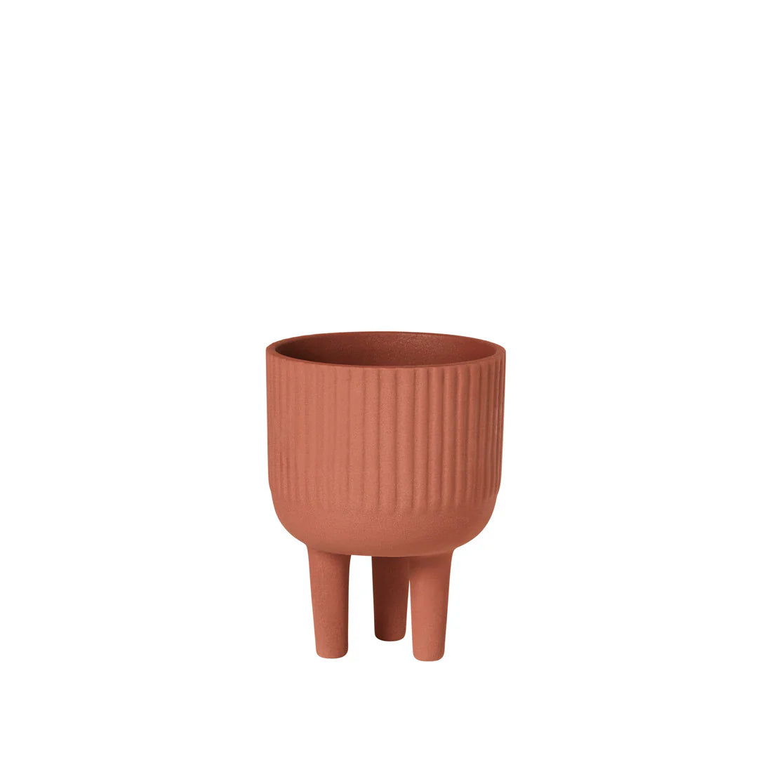 KRISTINA DAM studio ΓΛΑΣΤΡΑ Γλάστρα Bowl S - Τερακότα Κόκκινη Ø12 x H16 cm KRISTINA DAM studio