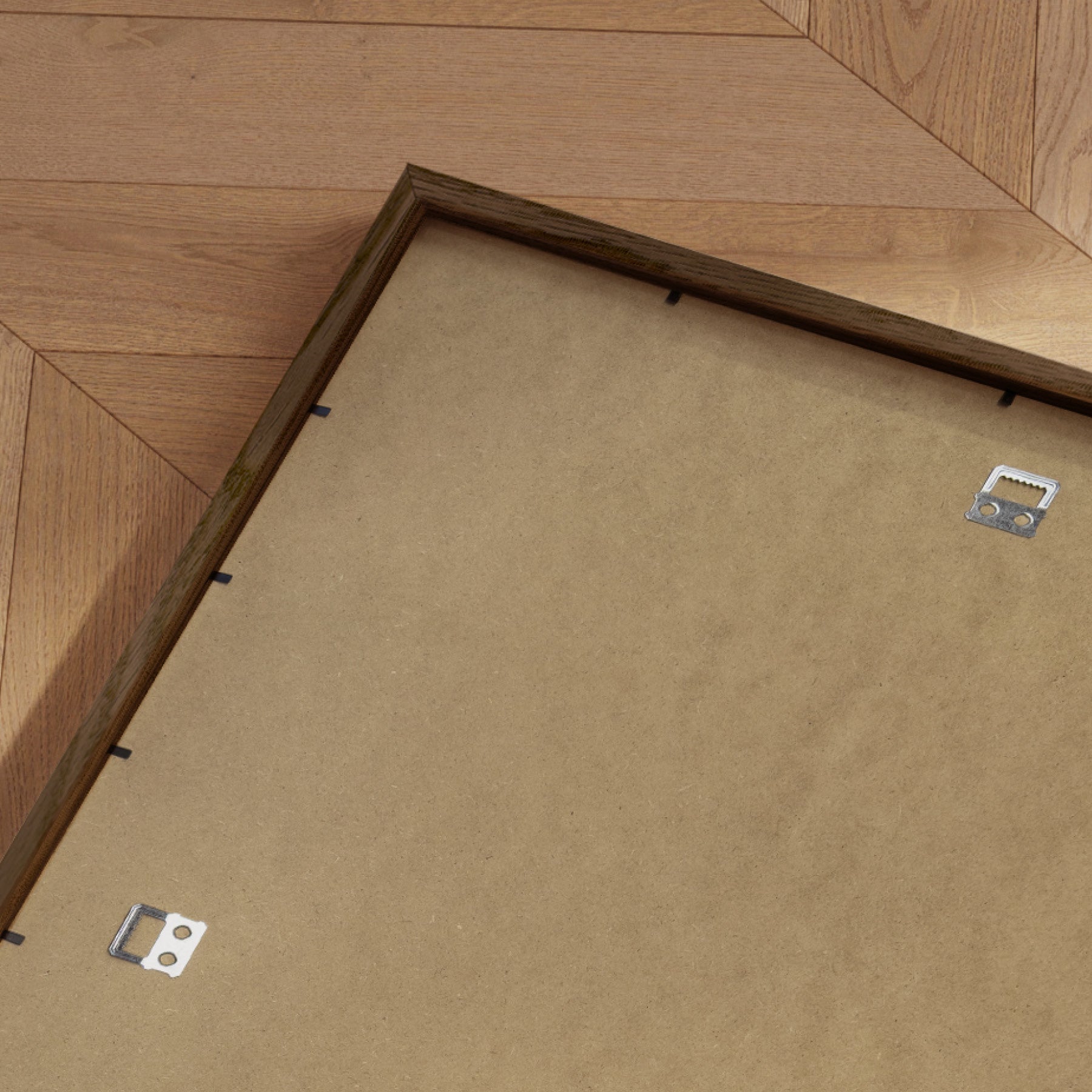 Κορνίζα Nordic Line - Σκούρο Καφέ Ξύλο Δρυός Ακρυλικό Γυαλί 15 mm W50 x H70 cm INCADO