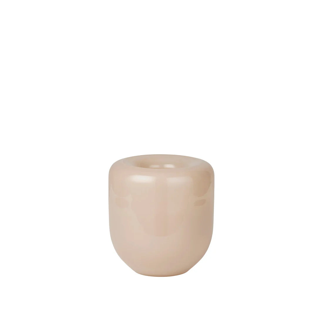 KRISTINA DAM studio ΒΑΖΟ Βάζο Opal S - Φυσητό Γυαλί Μπεζ Ø14 x H16 cm KRISTINA DAM studio