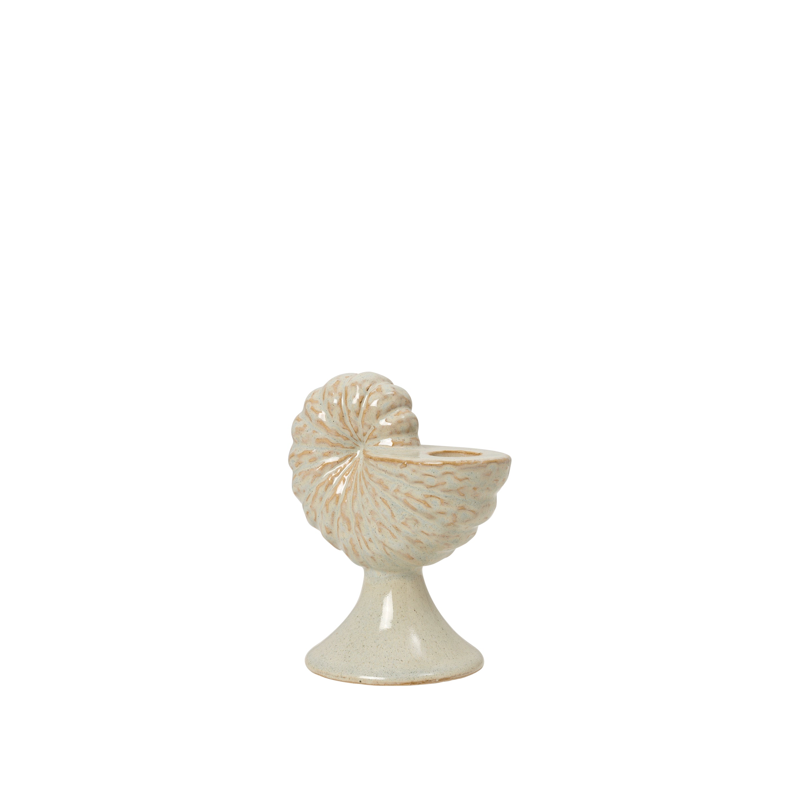 ff White Reactive Glazed Κεραμικό W9 x L12,5 x H15 cm Broste Copenhagen