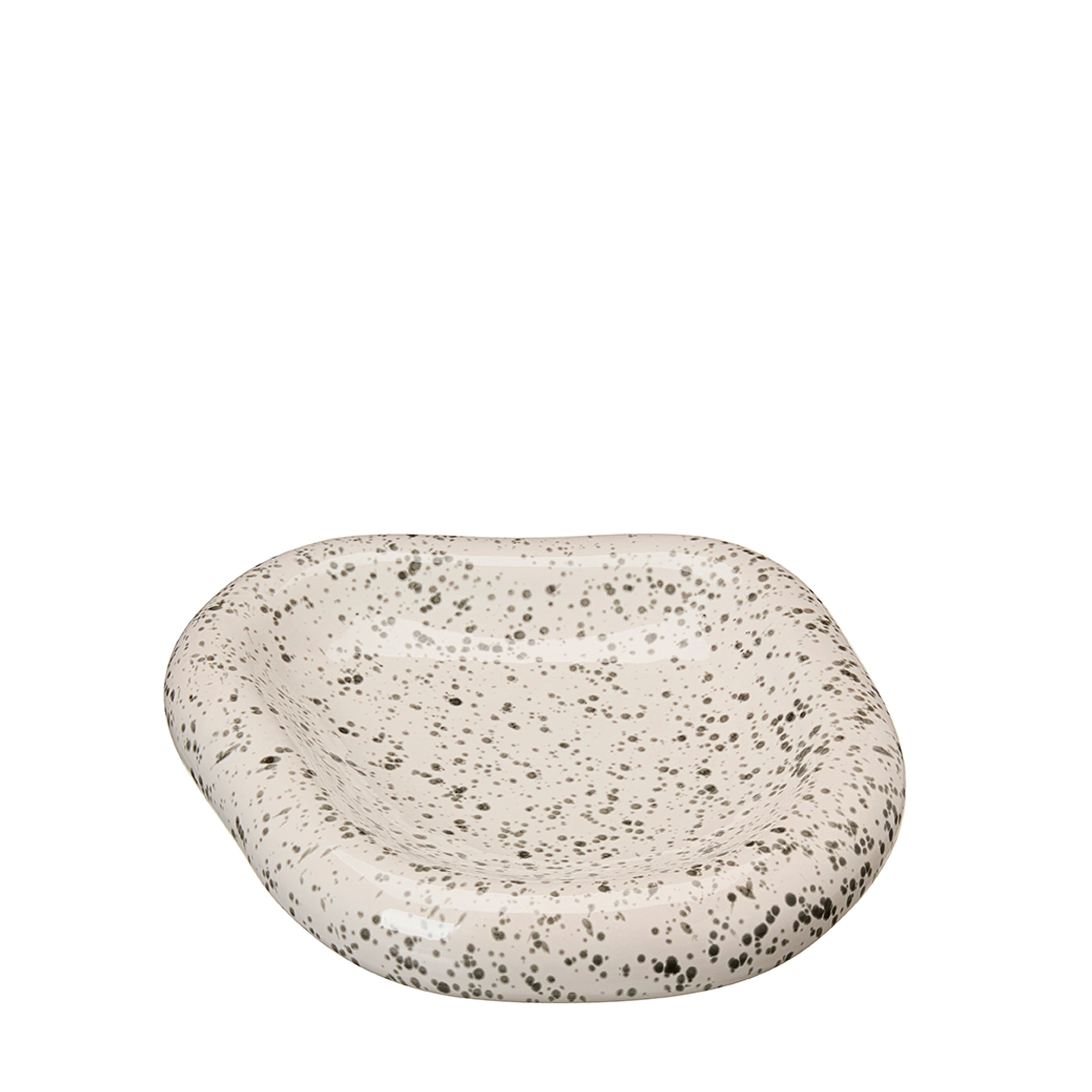 Διακοσμητικό Μπολ Doris - Κεραμικό Άσπρο Μαύρο Ø26 x 37 x 34 x 7 cm HintsDeco