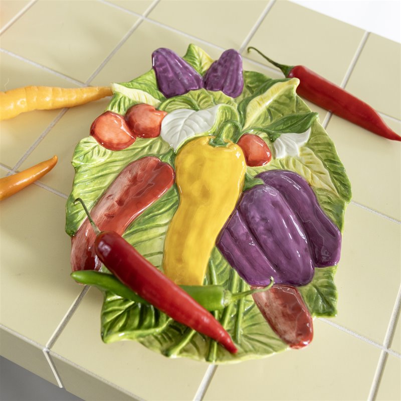Home - &k Amsterdam Πιατέλα Πιατέλα Σερβιρίσματος Legume Pepper Δολομίτης 27.5 x 21.5 x 2.5 cm Home - &k Amsterdam