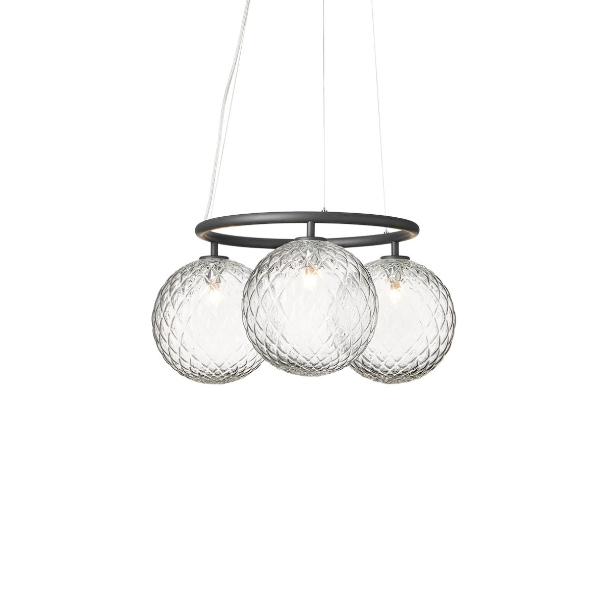 NUURA Φωτιστικό οροφής Φωτιστικό Οροφής MIIRA 3 CLEAR γκρι ø540mm x 200mm  220-240V NUURA