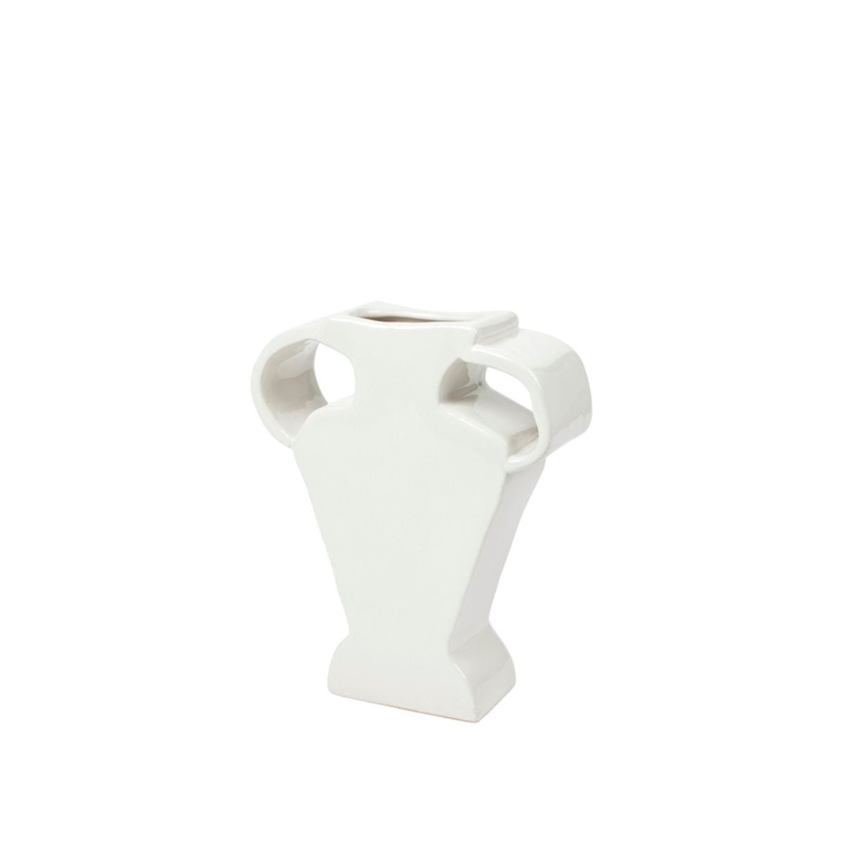 Broste Copenhagen BAZO Βάζο Etta Λευκό (Off White), Κεραμικό με υάλωμα,Π24 x Β8 x Υ30 εκ BROSTE COPENHAGEN