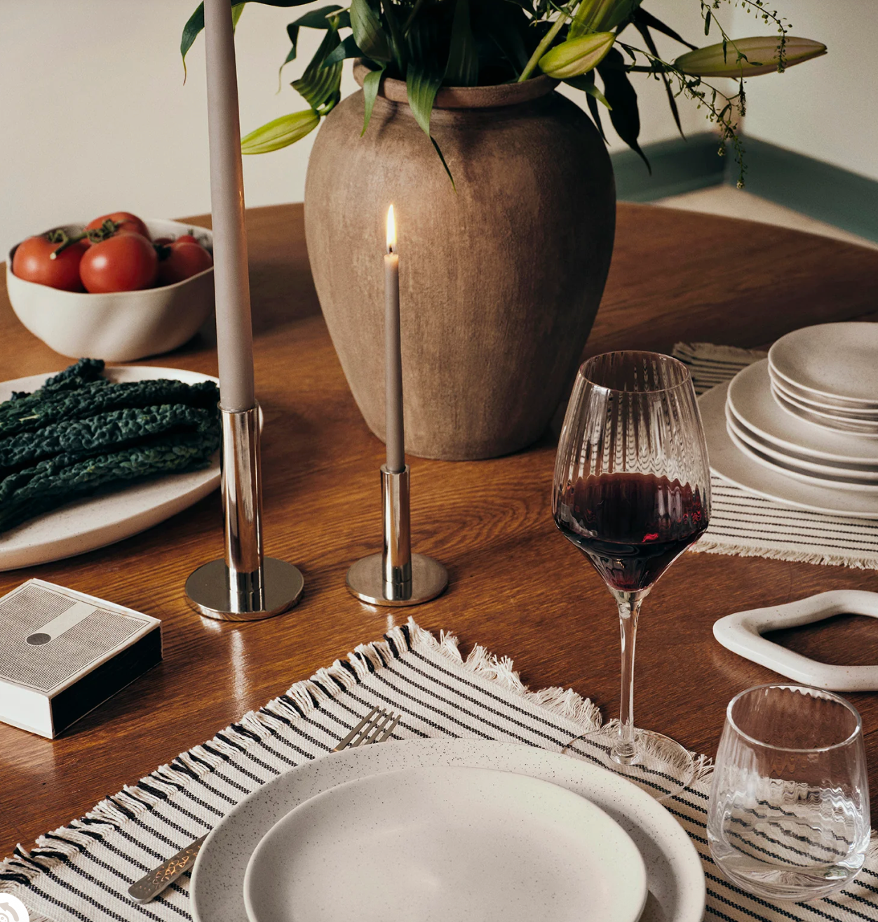 Βάζο Uma Rustic Καφέ Terracotta Ø24 x H30 cm BROSTE COPENHAGEN