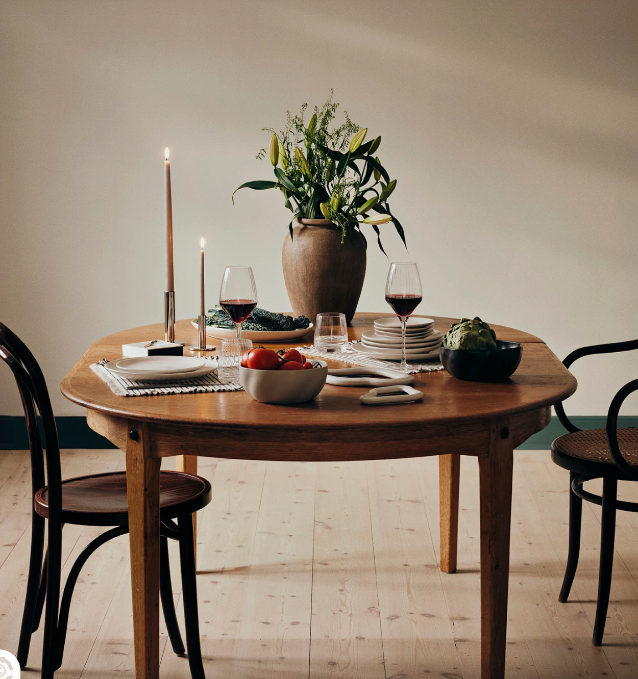 Βάζο Uma Rustic Καφέ Terracotta Ø24 x H30 cm BROSTE COPENHAGEN