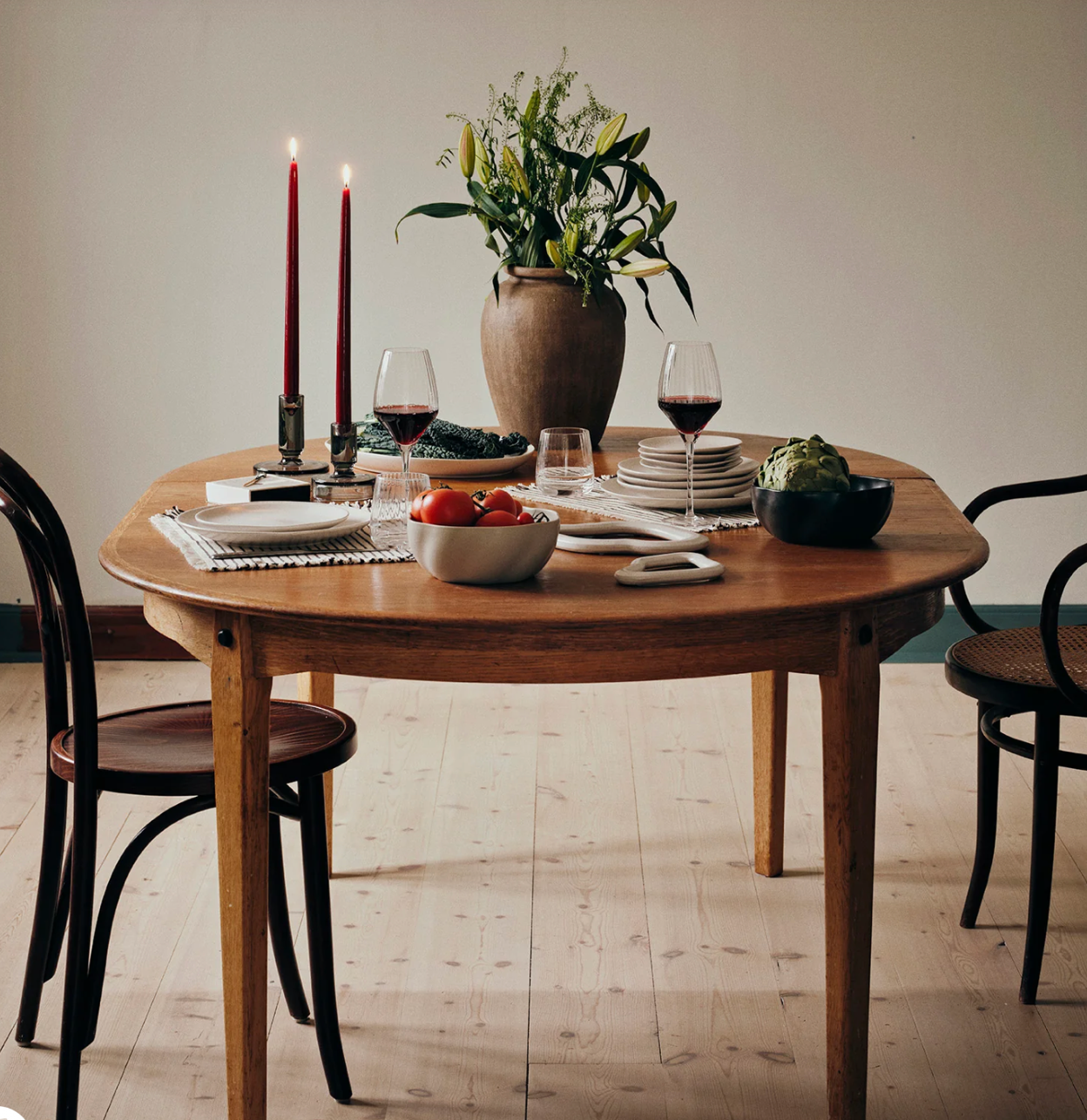 Βάζο Uma Rustic Καφέ Terracotta Ø24 x H30 cm BROSTE COPENHAGEN