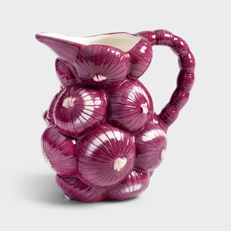 Home - &k Amsterdam Κανάτα Καράφα Jug Legume Onion Δολομίτης 18 x 12.5 x 18 cm Home - &k Amsterdam