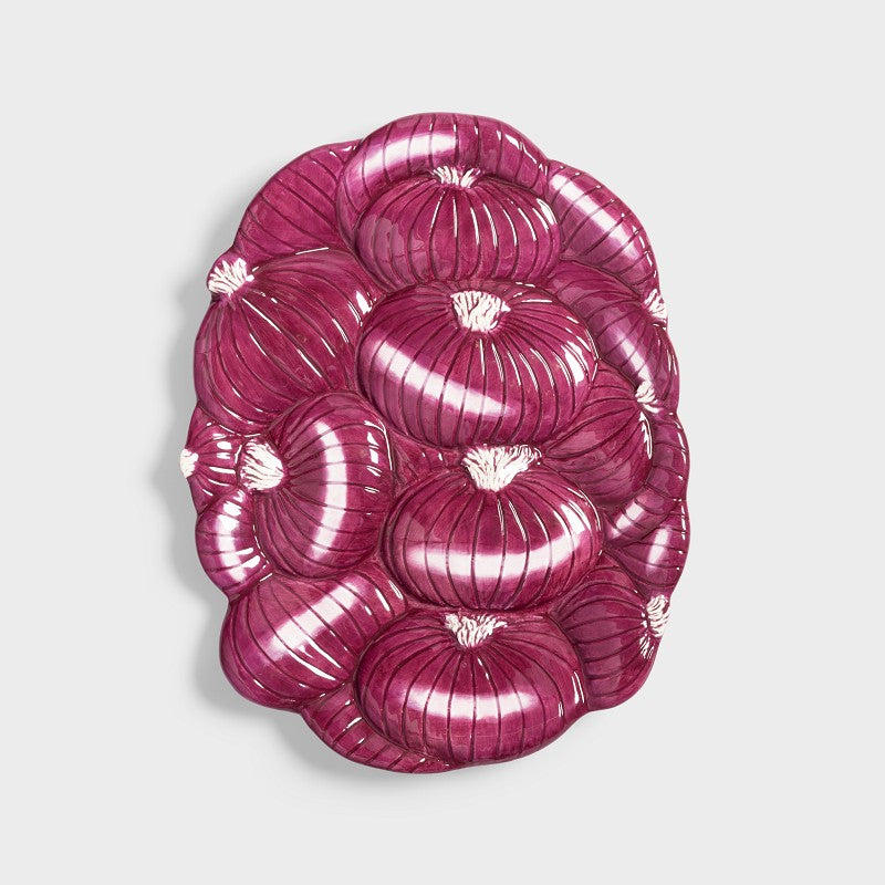 Home - &k Amsterdam Πιατέλα Πιατέλα Σερβιρίσματος Legume Onion Δολομίτης 23.5 x 18 x 2.5 cm Home - &k Amsterdam