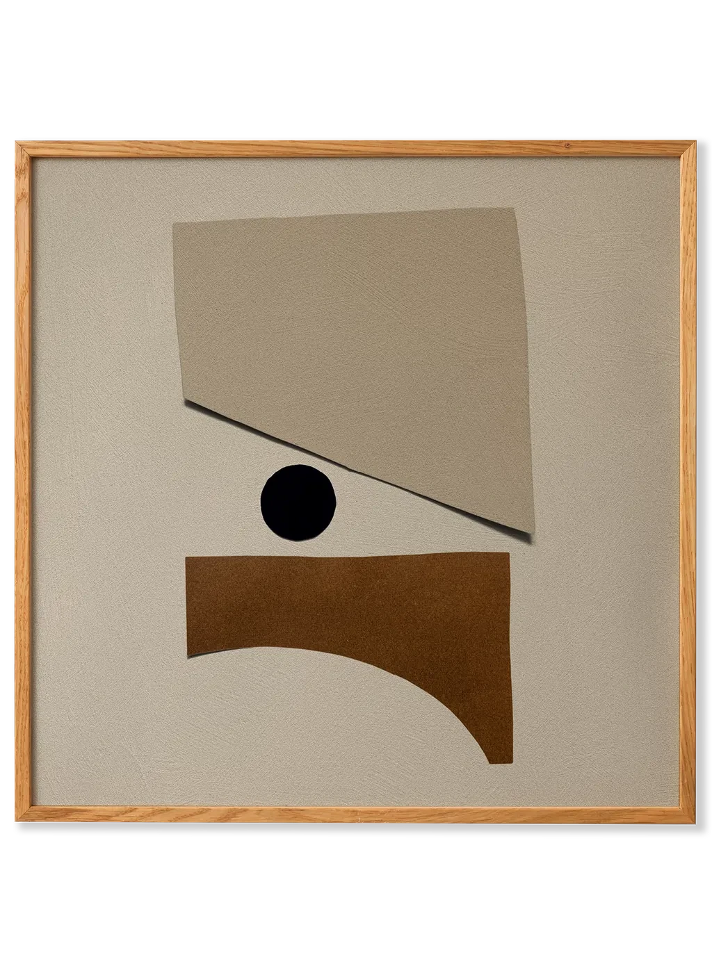 PAPER COLLECTIVE Poster Πόστερ Tipping Point 01 - Γκρι Καφέ 50 x 50 PAPER COLLECTIVE