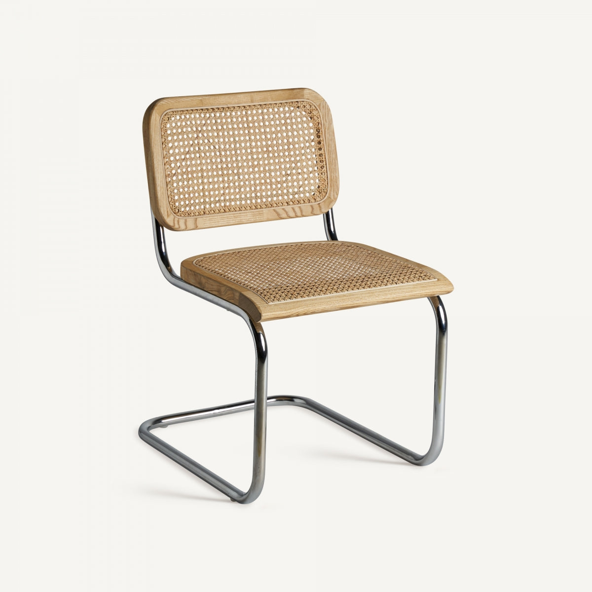 VICAL Καρέκλα Καρέκλα SINS Ξύλο Φτελιάς/Ραταν/Μέταλλο Φυσικό H79xW46xD66 cm VICAL