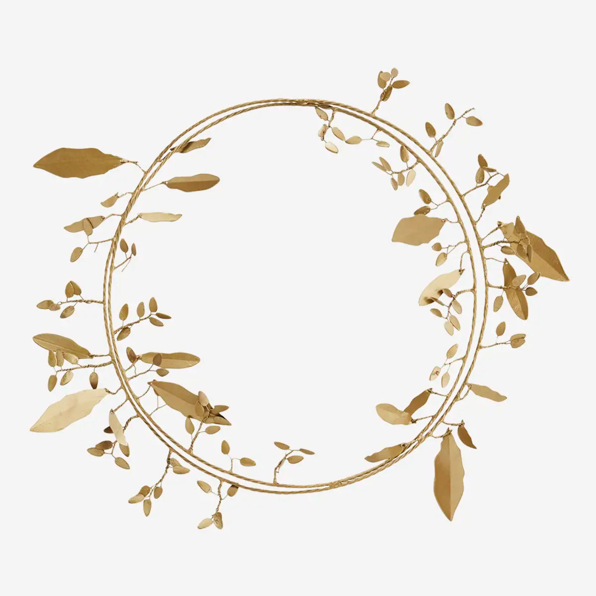 Σιδερένιο Διακοσμητικό Στεφάνι - Brass Ø35 cm MADAM STOLTZ