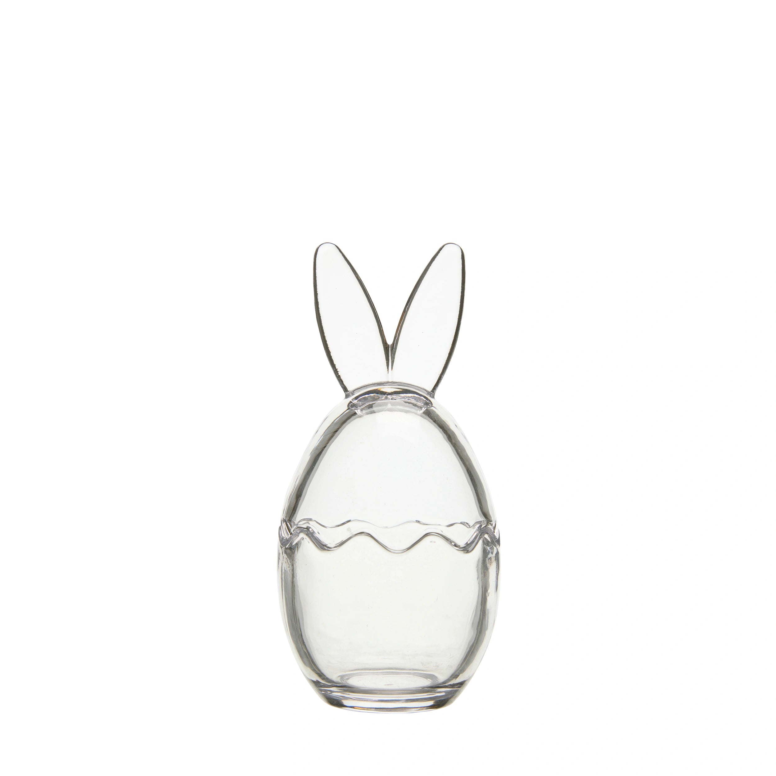 Διακοσμητικό Δοχείο Rabbit - Γυαλί Διαφανές Ø7 x 8 x 17 cm HintsDeco