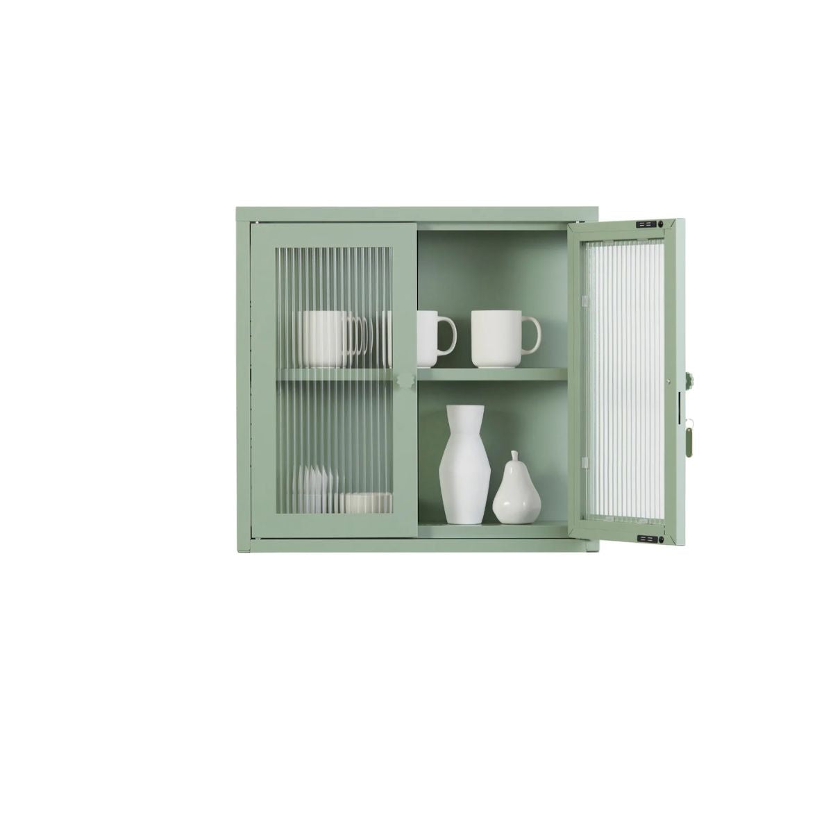 Mustard Ντουλάπι Μεταλλικό Ντουλάπι The Kit in Sage green H57xW60xD18cm Mustard