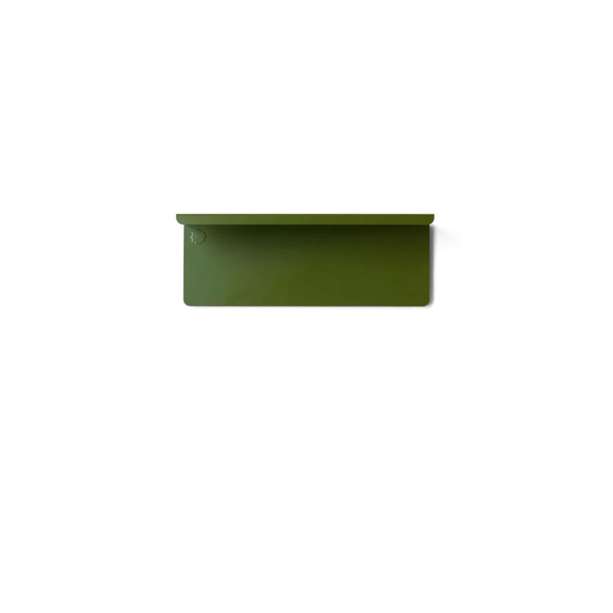 Mustard Ράφι Μεταλλικό ράφι The Ledge Small in Olive Χάλυβα H12xW35xD13cm Mustard