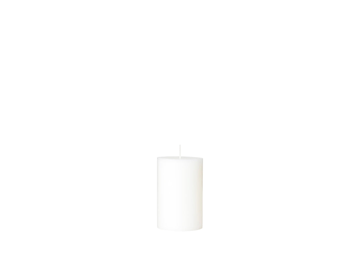 Κερί Eco Pillar / Burn Time 35 h Λευκό Ø6,7 x H10 cm Broste Copenhagen