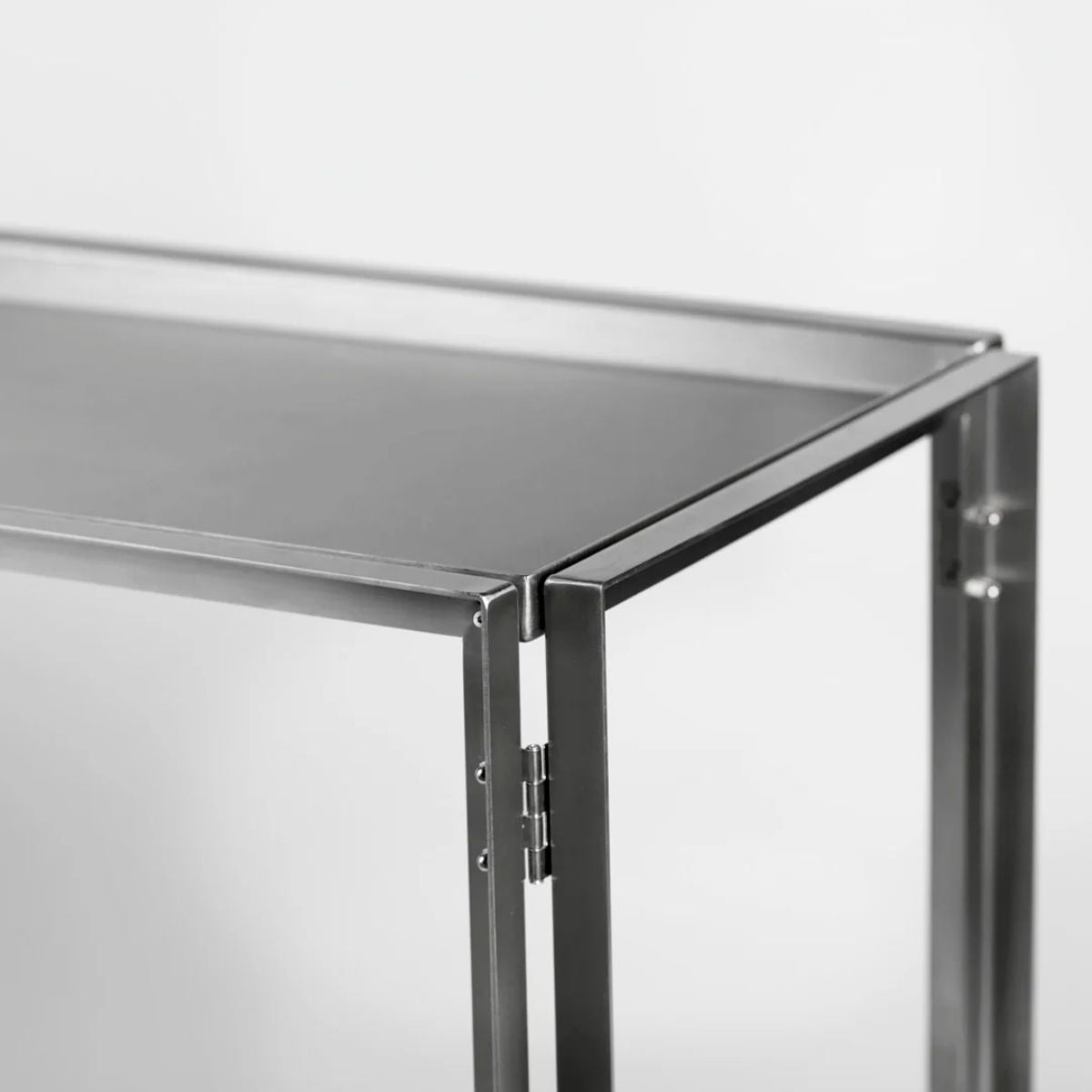 KRISTINA DAM studio console Πτυσσόμενη Κονσόλα Ανοξείδωτο ατσάλι 124x35x60cm KRISTINA DAM