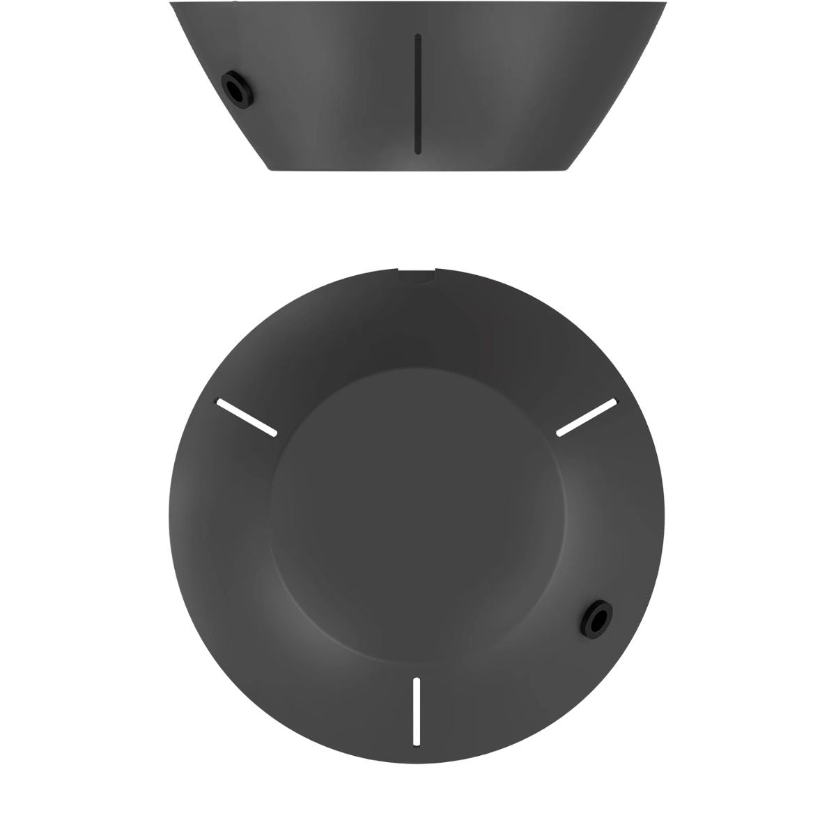 NUURA Φωτιστικό οροφής Φωτιστικό Οροφής MIIRA 3 CLEAR γκρι ø540mm x 200mm  220-240V NUURA