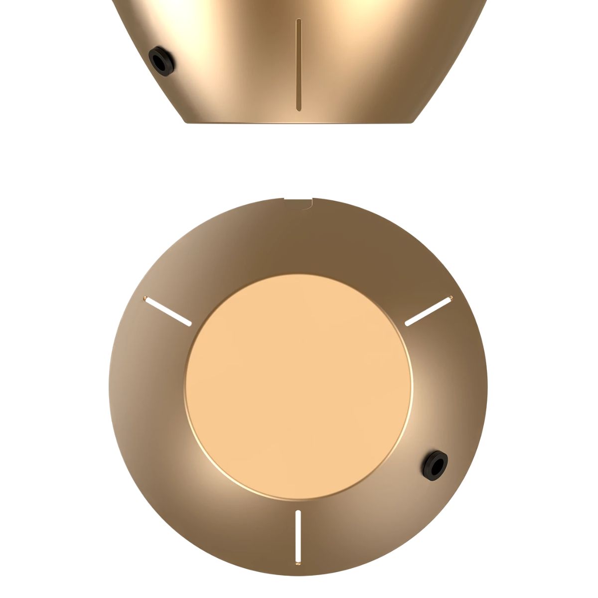 NUURA Φωτιστικό οροφής Φωτιστικό Οροφής MIIRA CLEAR μπρονζε ø800mm x 200mm  220-240V NUURA