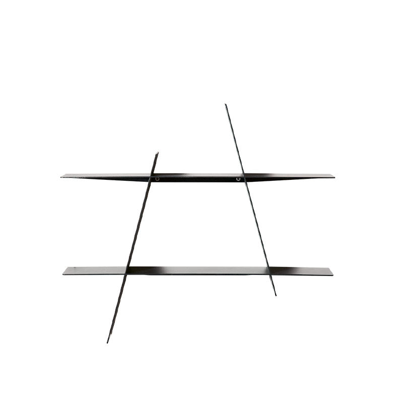 ANDERSEN Ράφι Ράφι A-Shelf Medium Μαύρο Ατσάλι 52x9x46cm ANDERSEN FURNITURE