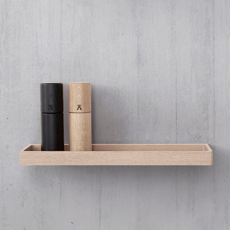 Ράφι Shelf 10 -Mασίφ Δρυς Με Λευκή Χρωστική Ματ  L32xD12 Cm ANDERSEN FURNITURE