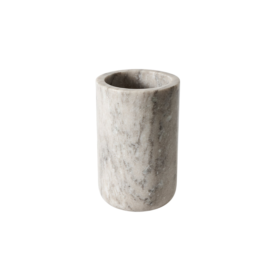 Μαρμάρινο Δοχείο Κουταλοθήκη - Wine Cooler Element Γκρι Ø14 × H22 cm ANDERSEN