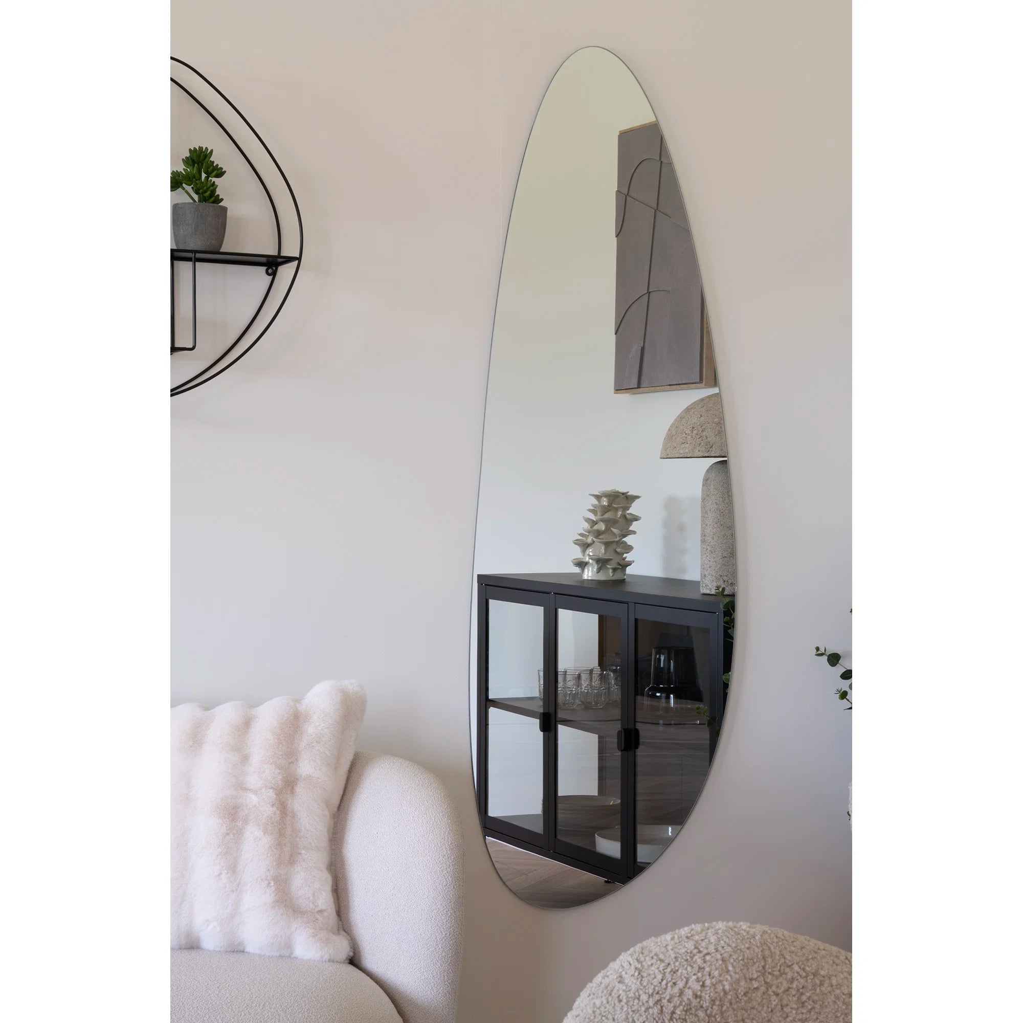 Καθρέφτης Pagani  Γυαλί Οrganic Shape 57x160 cm HOUSE NORDIC