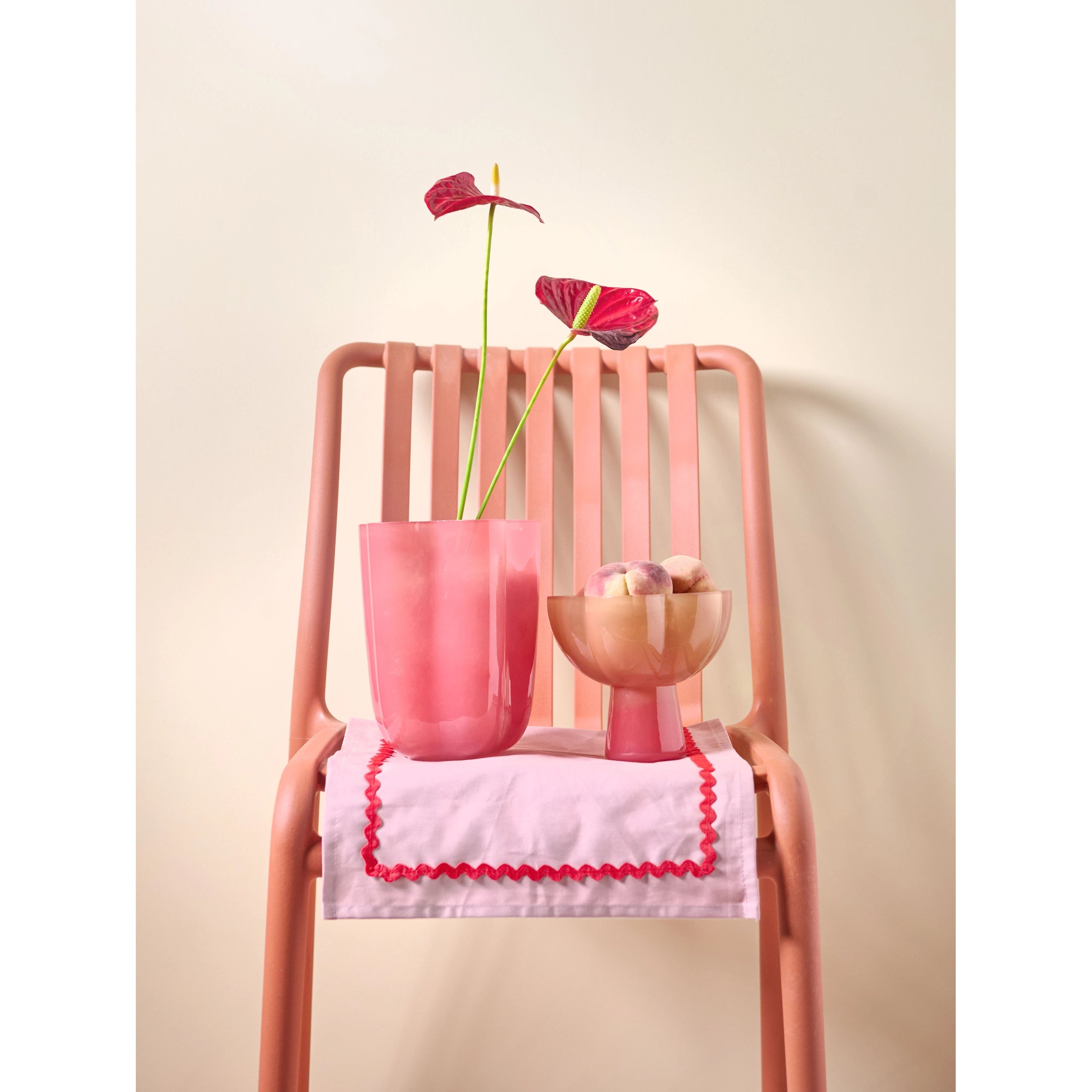 Διακοσμητικό Μπολ Gry - Γυαλί Πορτοκαλί Ø15 x 16 x 14 cm HintsDeco