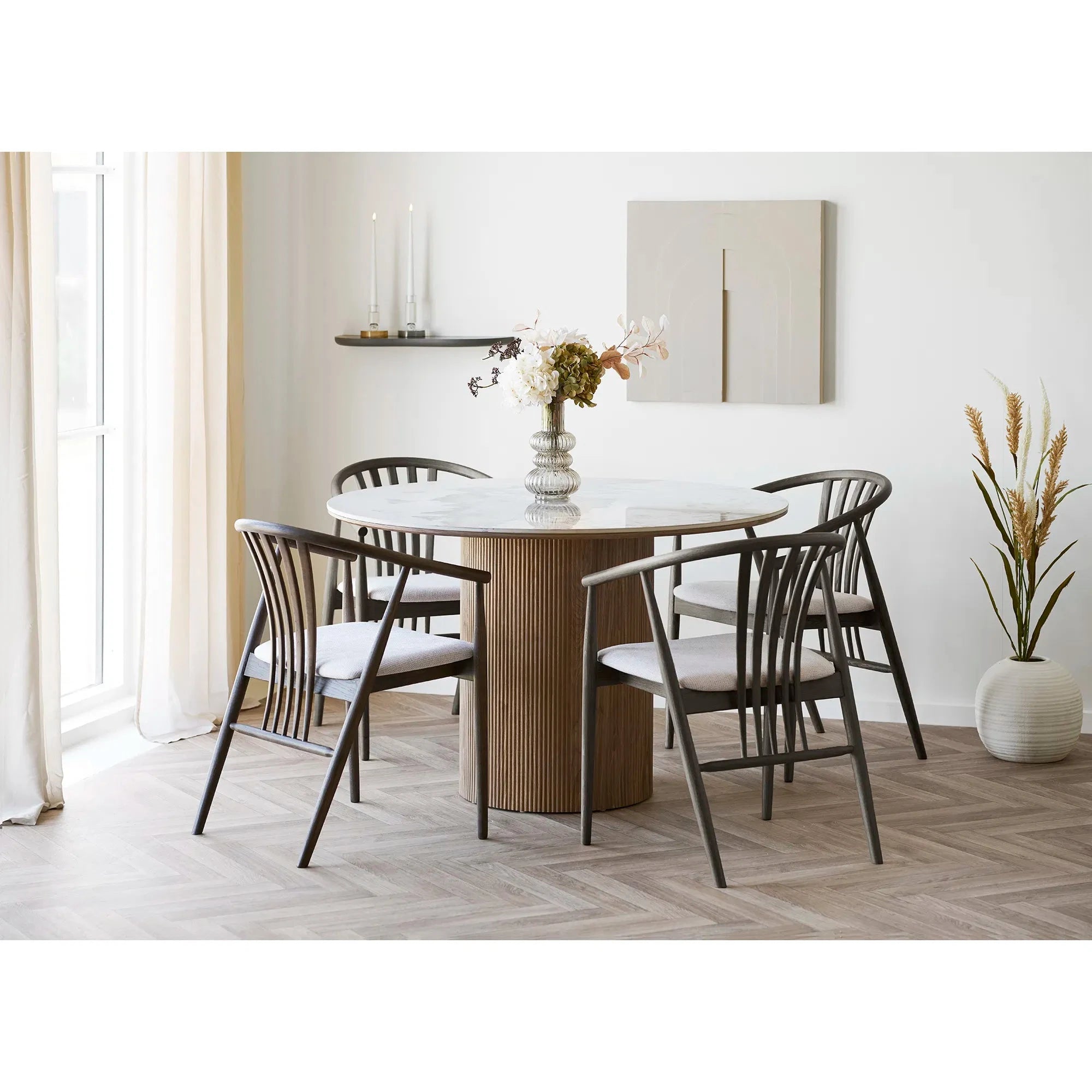HOUSE NORDIC Ραφιέρα Ράφι Botta - MDF Ξύλο Καφέ W57 x L19 x H2,5 cm HOUSE NORDIC