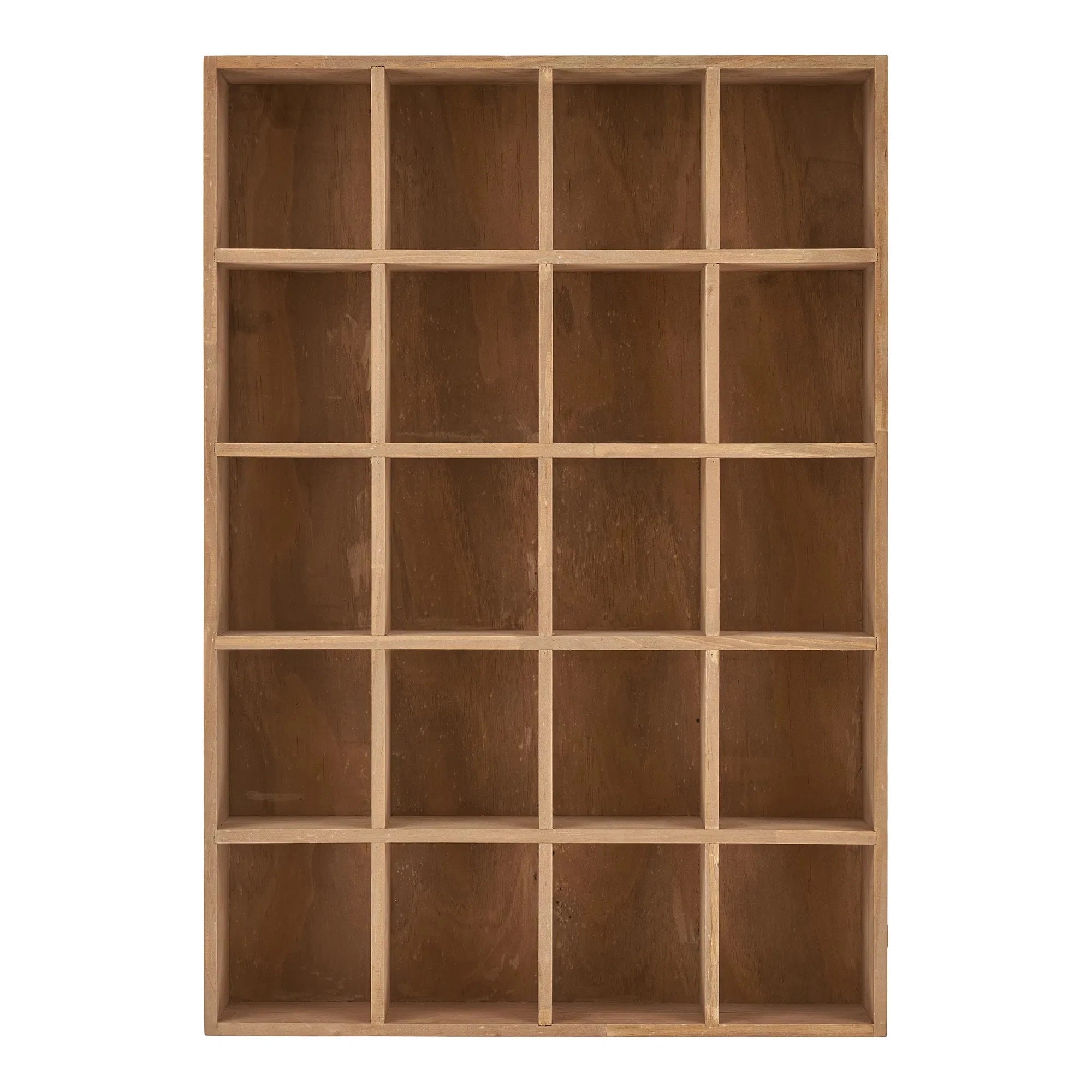 HOUSE NORDIC Shelf Ράφι τοίχου Moss, ξύλο πεύκου, φυσικό, 44x10x63 cm NORDIC HOUSE