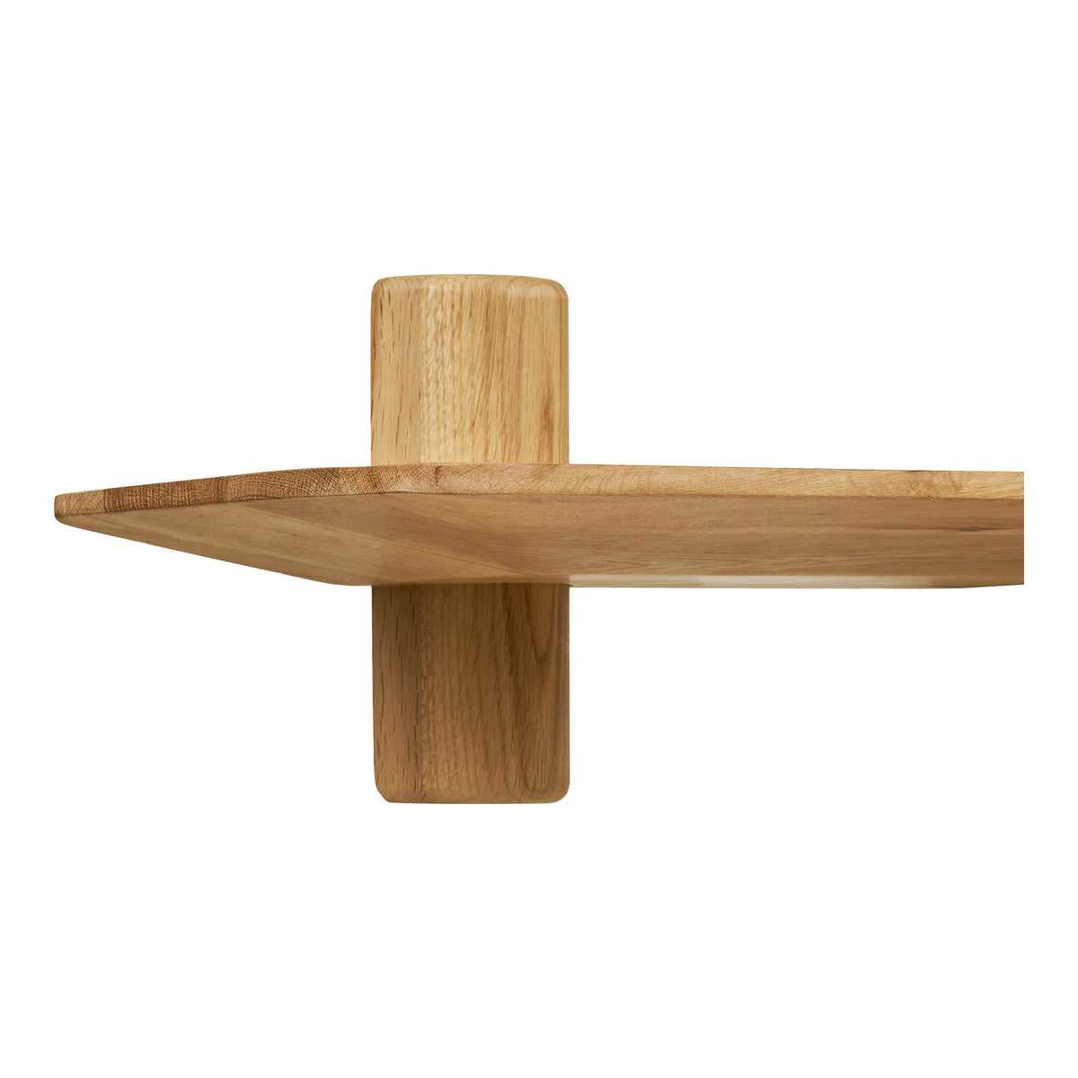 Ράφι Τοίχου Calcata - Δρυς Φυσική Απόχρωση W110 x L22 x H18.5 cm HOUSE NORDIC 