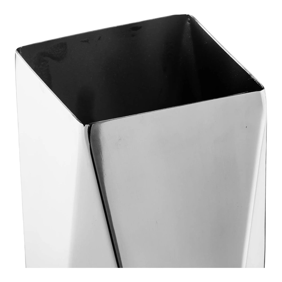 Βάζο Vase - Ανοξείδωτο Ατσάλι Ασημί W8 x L8 x H23 cm HOUSE NORDIC 