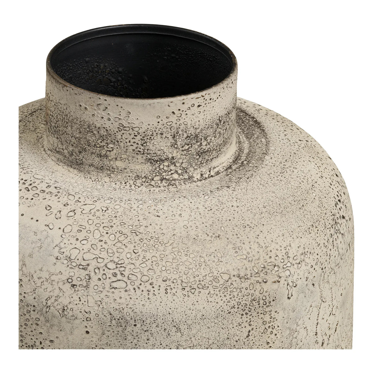 Διακοσμητικό Βάζο Hou - Antique Μπεζ Μεταλλικό Ø24 x H60.5 cm HOUSE NORDIC 