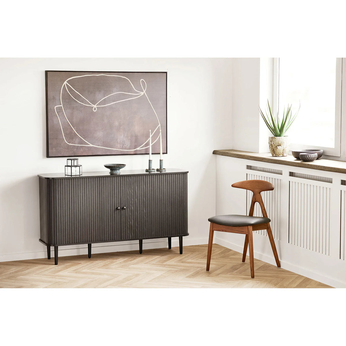 Διακοσμητική Πιατέλα Tray - Κεραμική Μπλε Ø20,5 x H7 cm HOUSE NORDIC