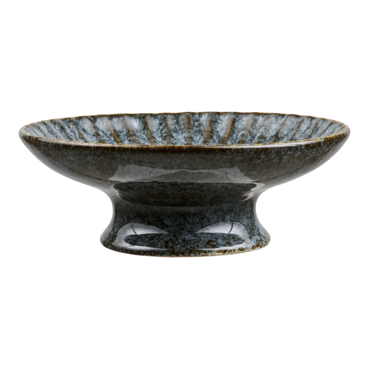 Διακοσμητική Πιατέλα Tray - Κεραμική Μπλε Ø20,5 x H7 cm HOUSE NORDIC 