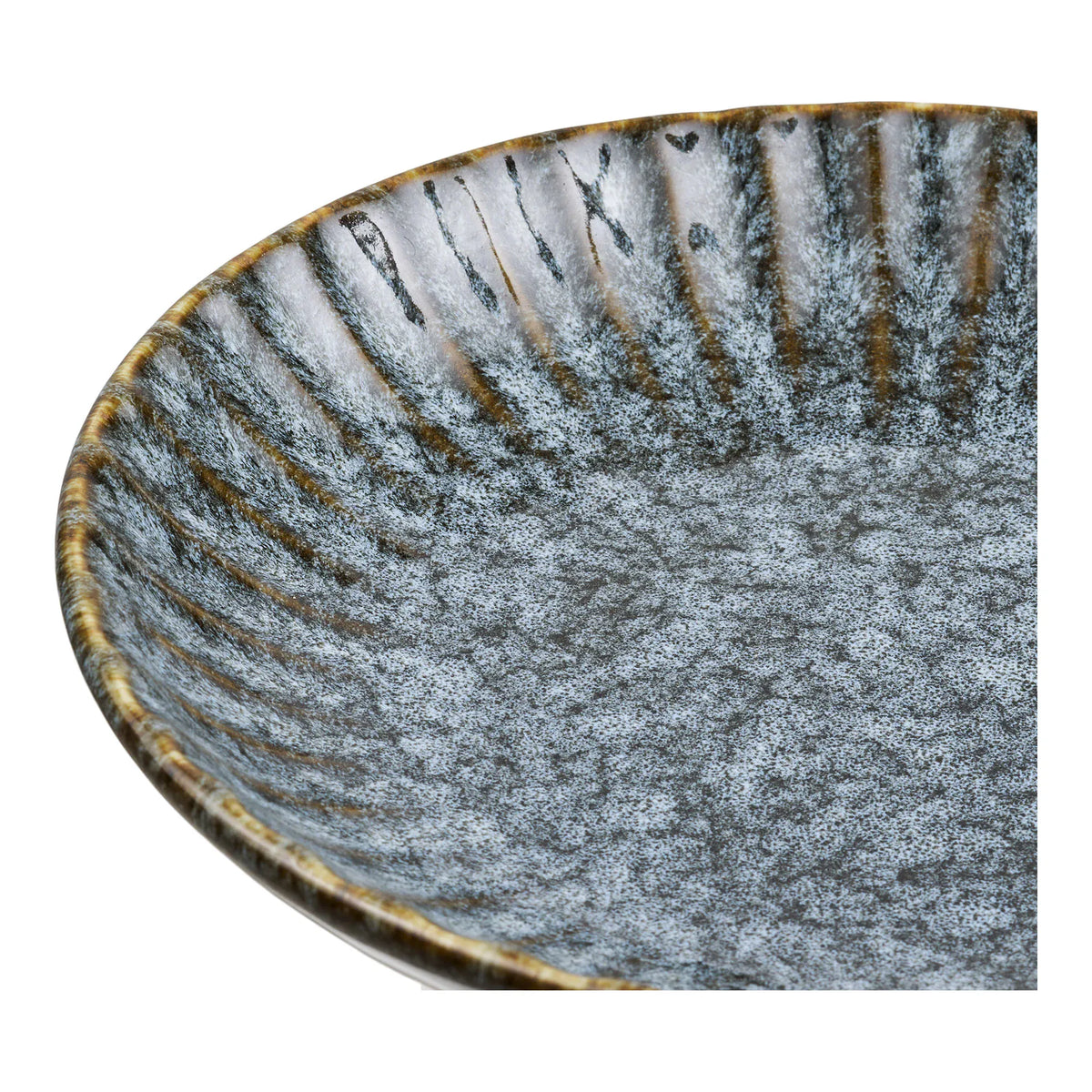 Διακοσμητική Πιατέλα Tray - Κεραμική Μπλε Ø20,5 x H7 cm HOUSE NORDIC