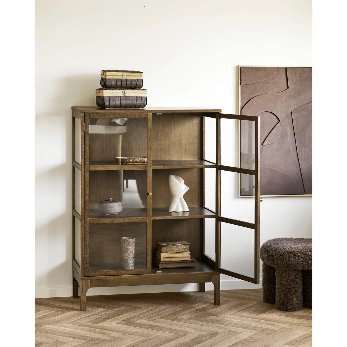 Διακοσμητικό Γλυπτό Decoration - Κεραμικό Άσπρο W13 x L6,5 x H23 cm HOUSE NORDIC