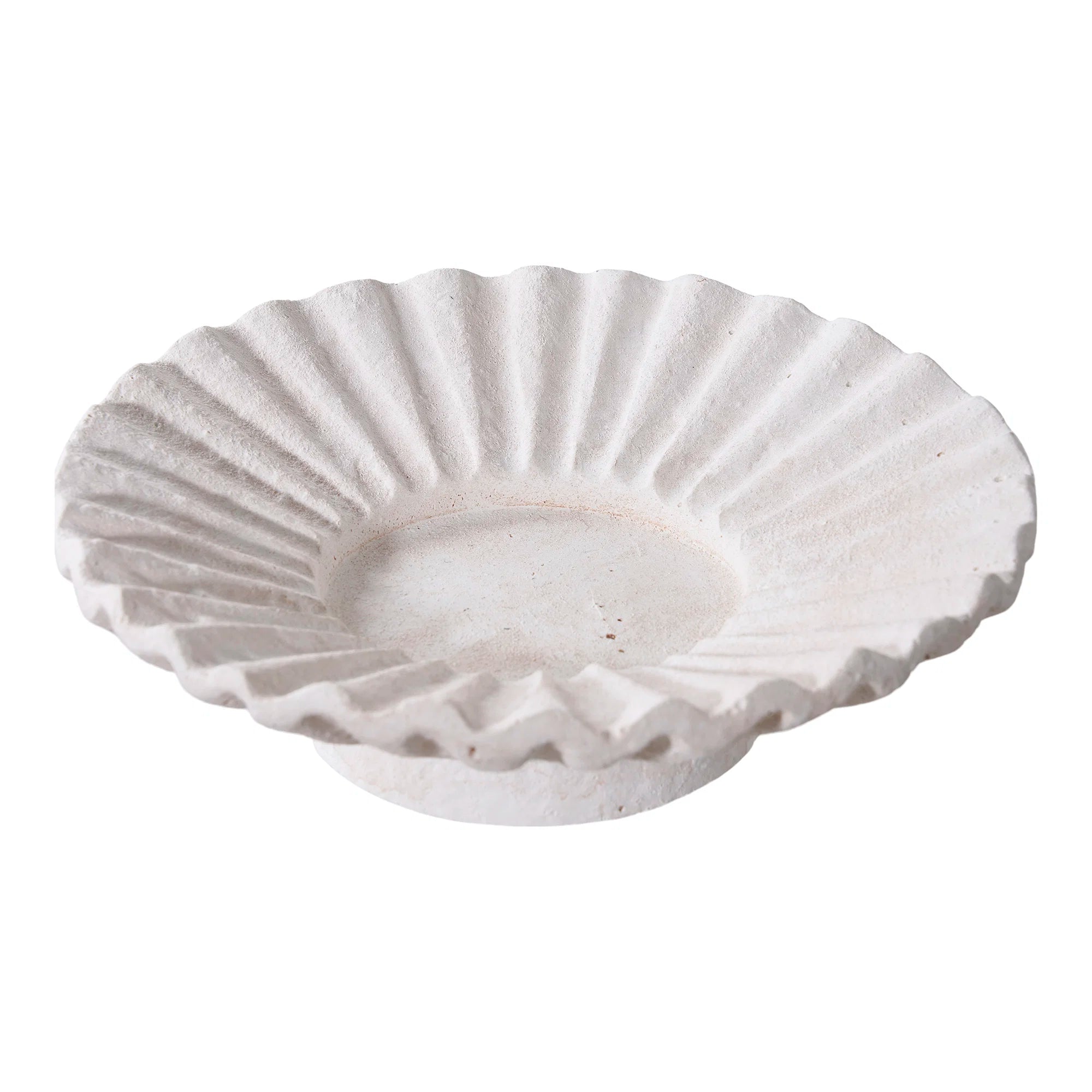 Κηροπήγιο Candle Ηolder Set of 2 Τσιμέντο Άσπρο D11cm/ D21,5cm  HOUSE NORDIC