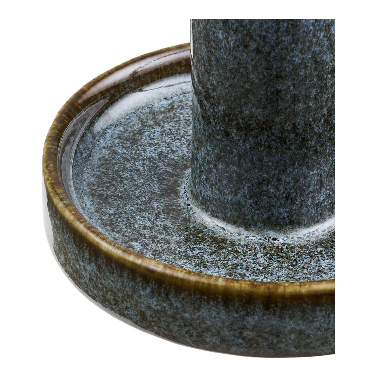 Κηροπήγια Candle Holders - Κεραμικά Μπλε Σετ Των 2 τμχ Ø9.5 x H11 cm HOUSE NORDIC