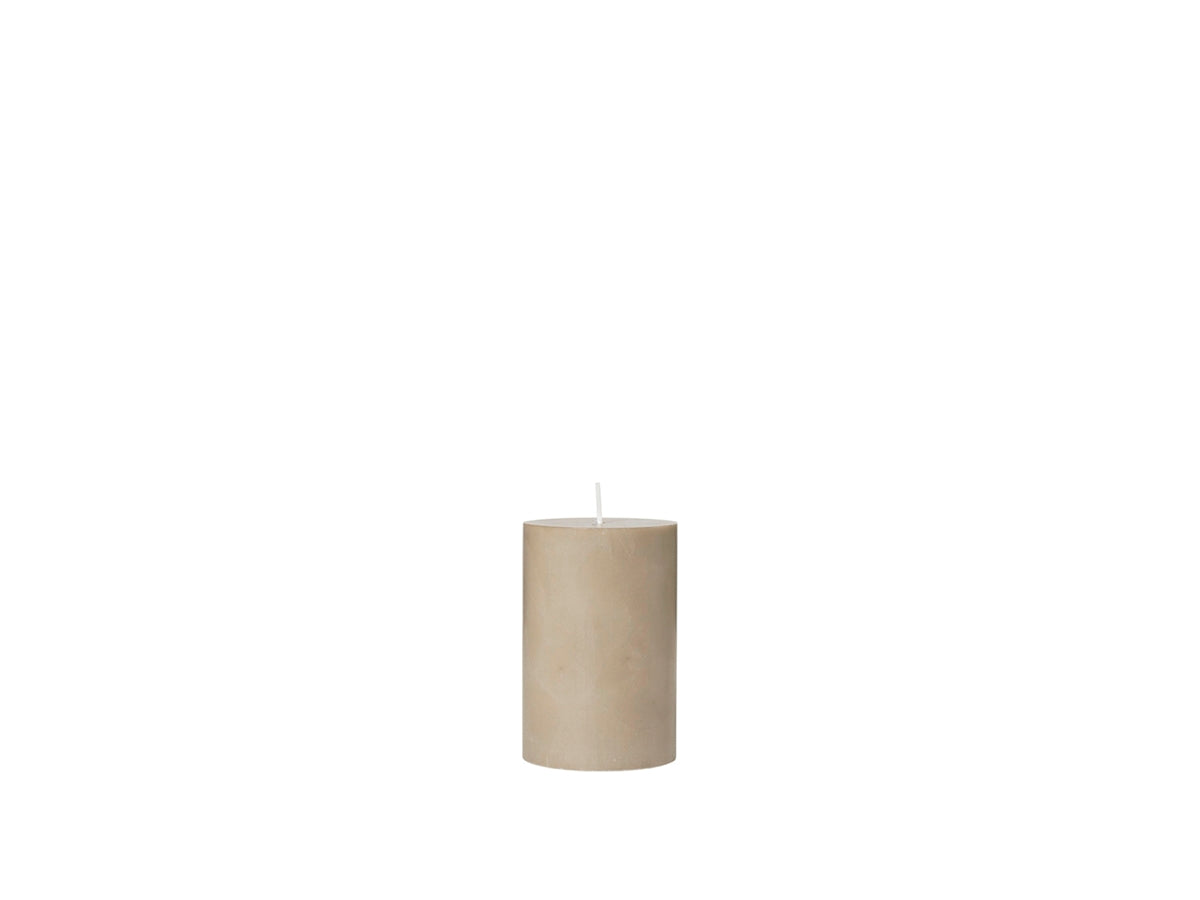 Κερί Eco Pillar / Linen Burn Time 35 h  Ø6,7 x H10 cm Broste Copenhagen