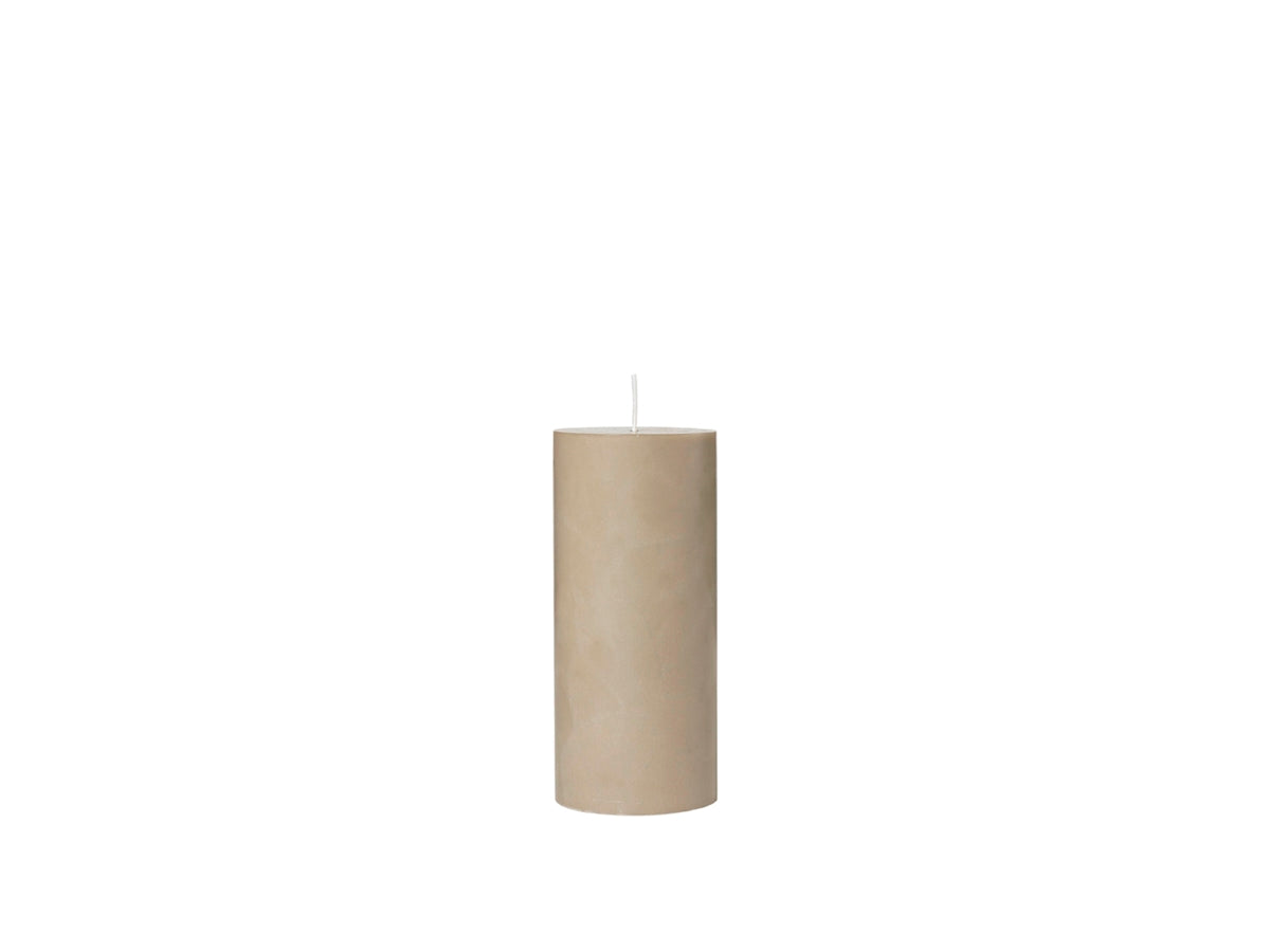 Κερί Eco Pillar / Linen Burn Time 50 h Ø6,7 x H15 cm Broste Copenhagen